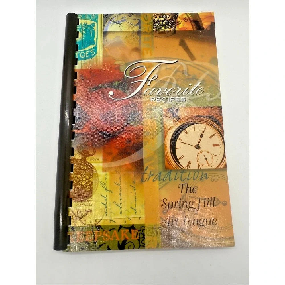 Spring‎ Hill, Florida Art League Recipe Book Cookbook 2007
